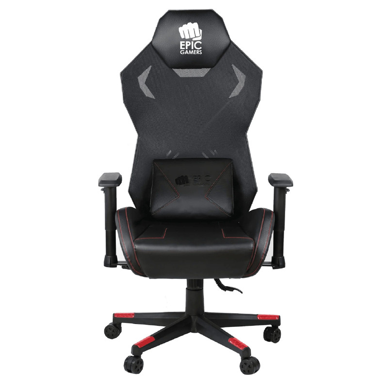 Epic Gamers Gaming Chair Model 2 - Black/Red - كرسي